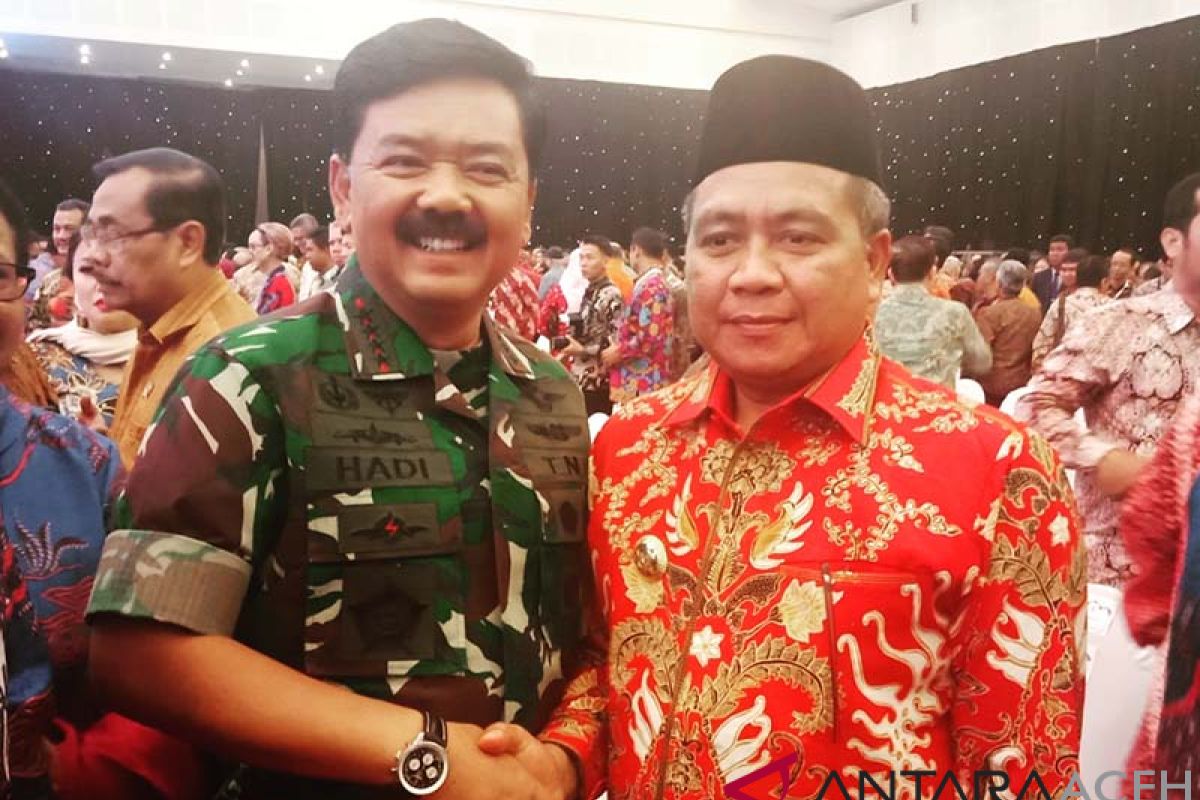 Bupati Ramli ajak Panglima TNI berkunjung ke Aceh Barat