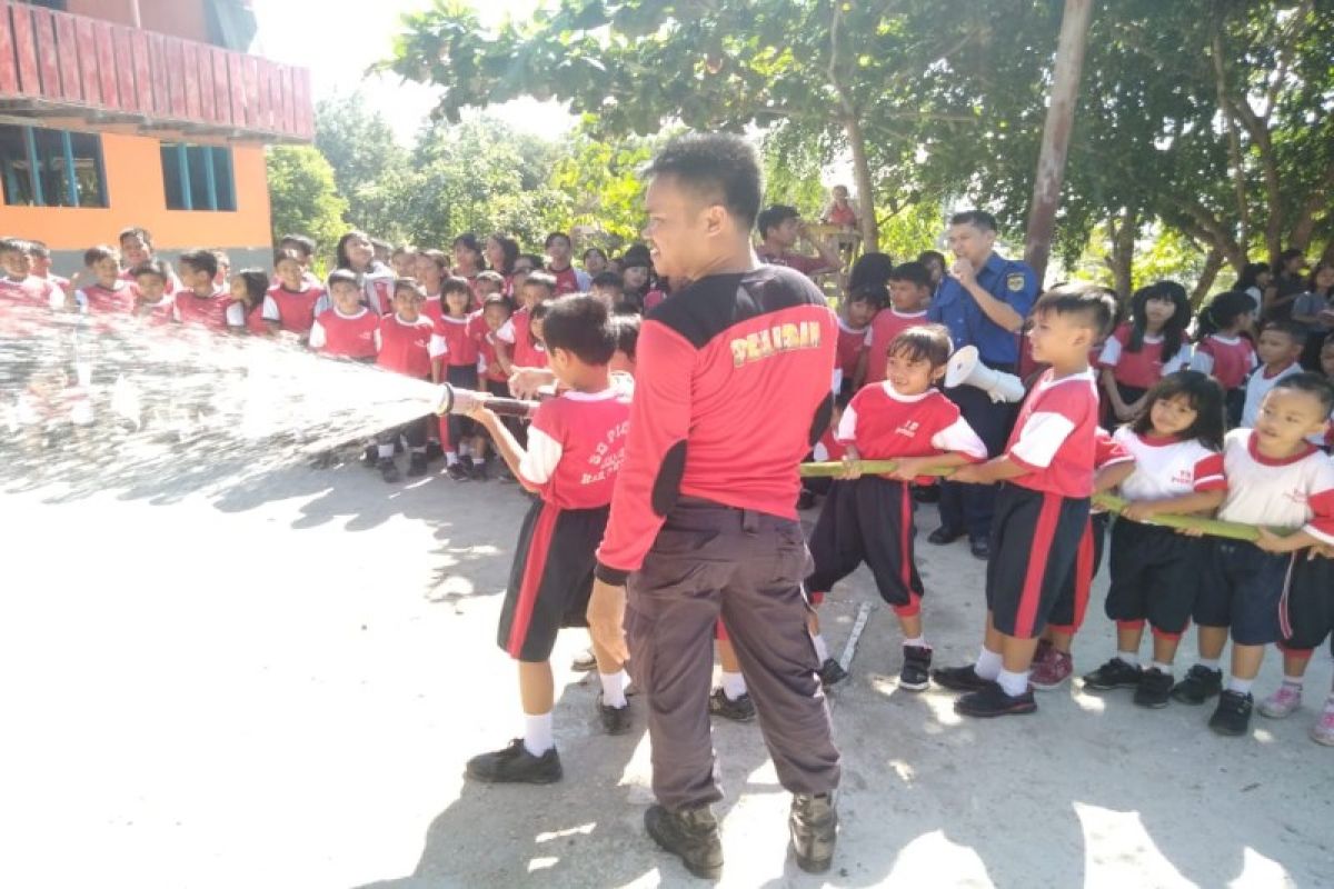 Masyarakat Gumas diberikan edukasi kebakaran sejak dini