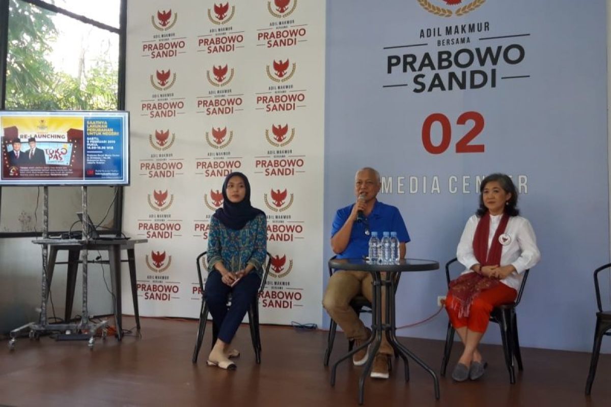 Relawan Prabowo-Sandiaga luncurkan toko PAS