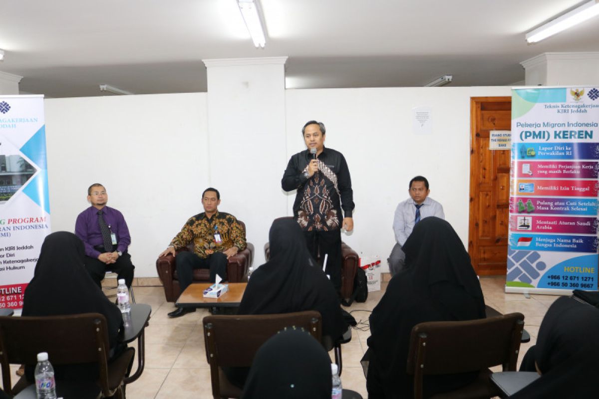 KJRI Jeddah beri pembekalan pekerja migran Indonesia