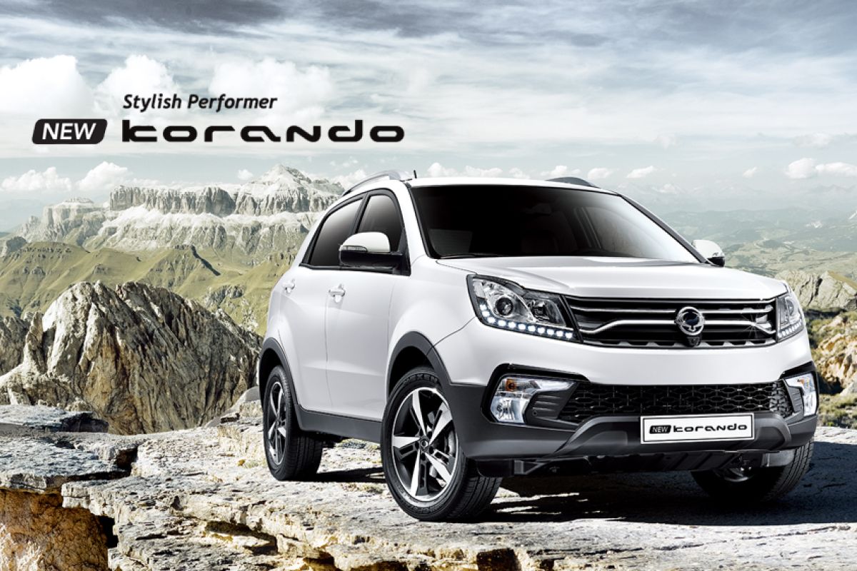 SsangYong uji sistem swakemudi SUV Korando