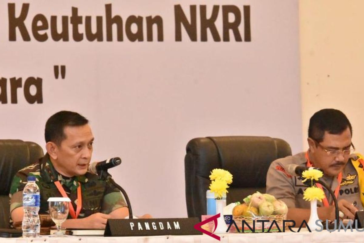 Rapim TNI-Polri Wilayah Sumut tegaskan netralitas pada Pemilu 2019