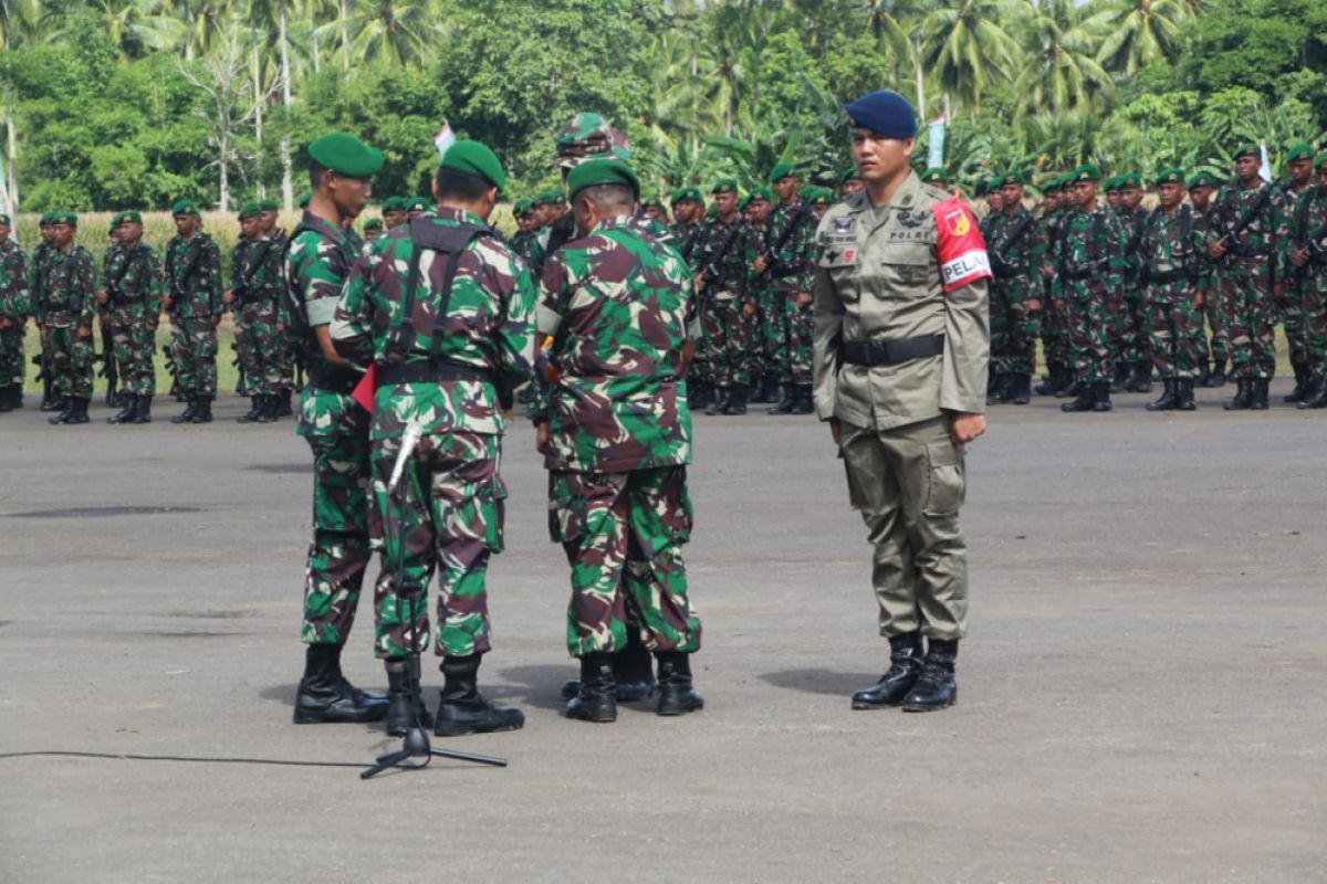 Pangdam XIII/Merdeka Tutup Latihan Simulasi Pemilu 2019