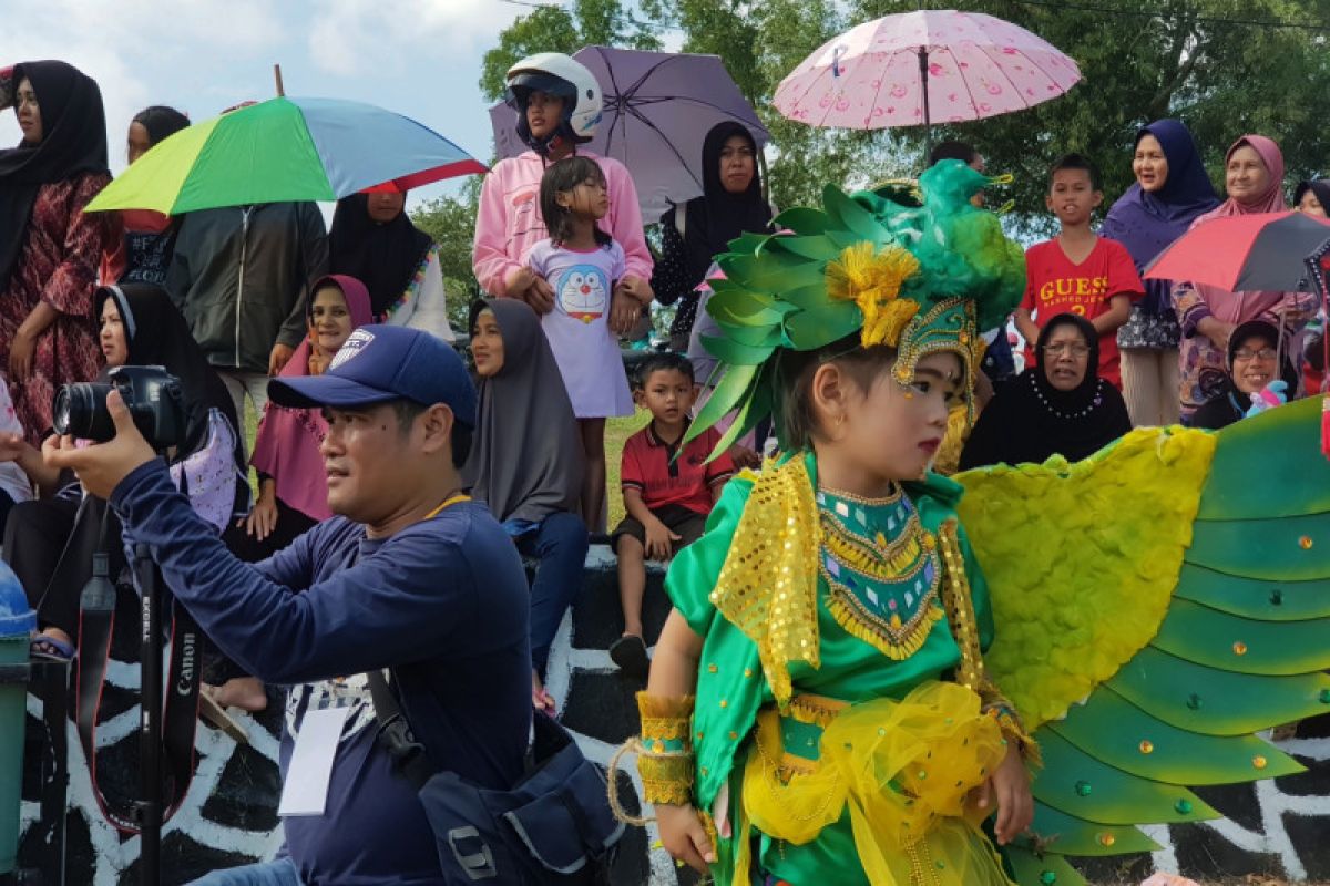 Kreatifitas Akari Ceq Connon pukau masyarakat Singkep