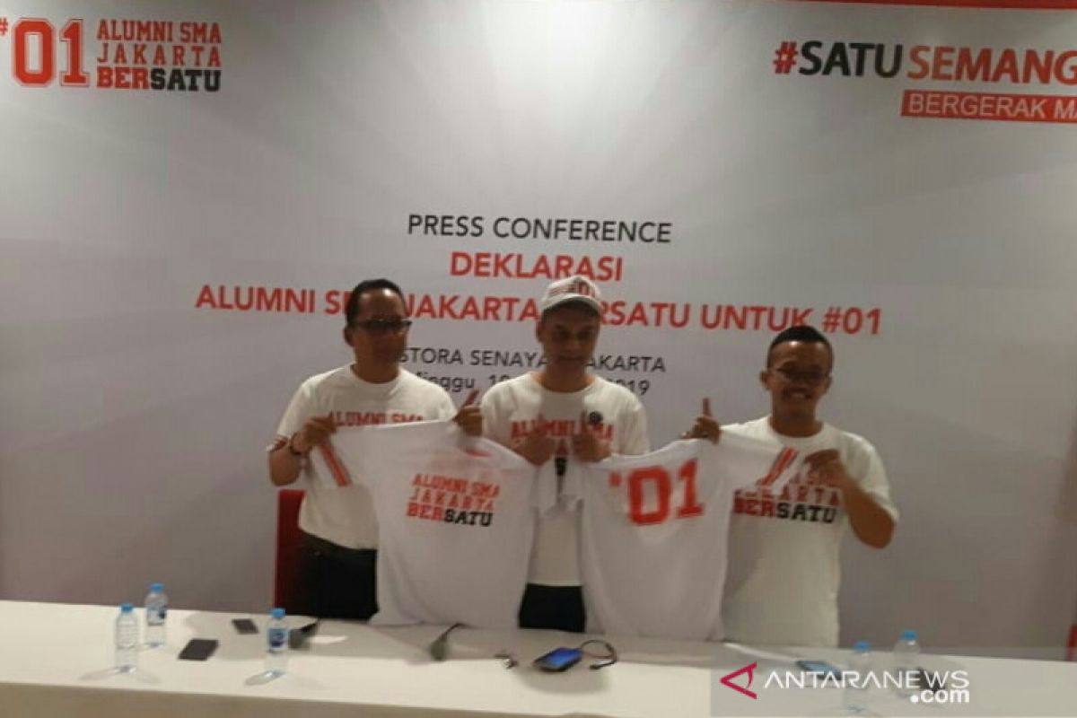 Puluhan ribu alumni SMA Jakarta dukung Jokowi-Ma'ruf