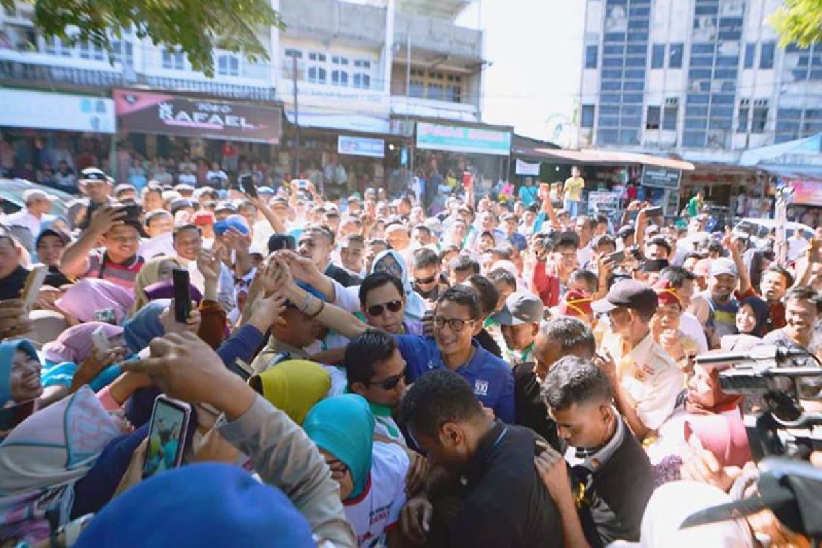 Panwascam soroti kampanye Sandiaga Uno di kompleks Masjid Djamik