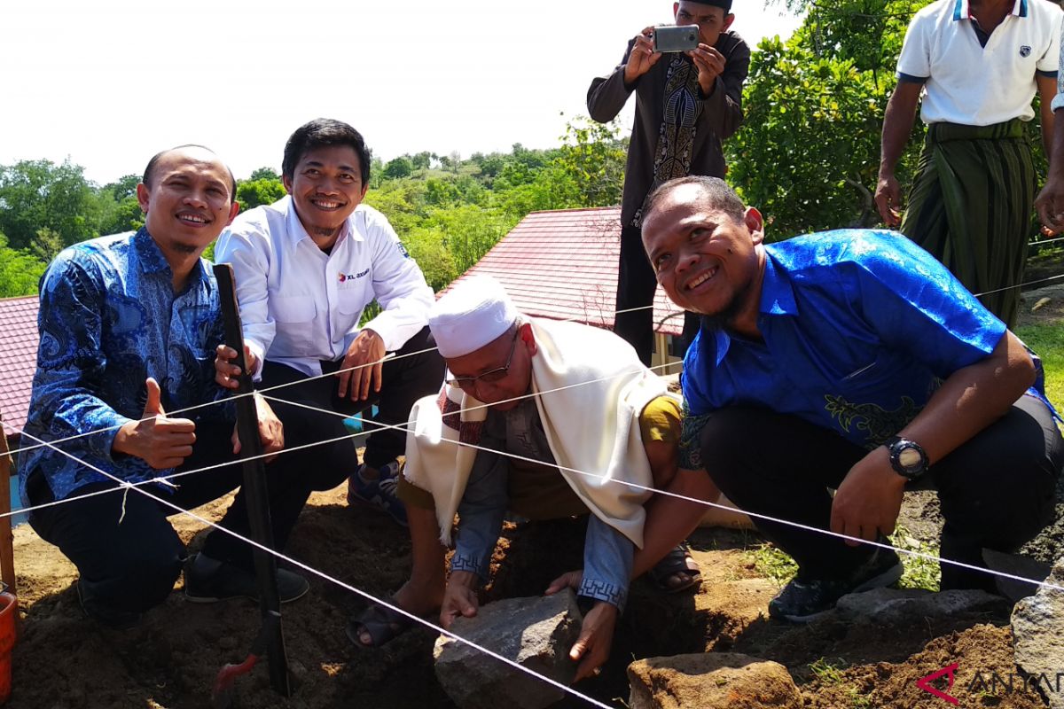 XL Axiata bangun gedung sekolah di Lombok Utara