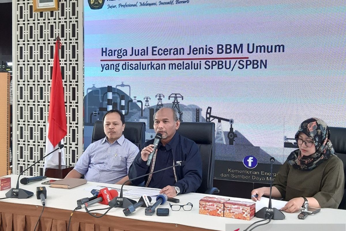 ESDM: formula harga jual BBM nonsubsidi untuk lindungi konsumen