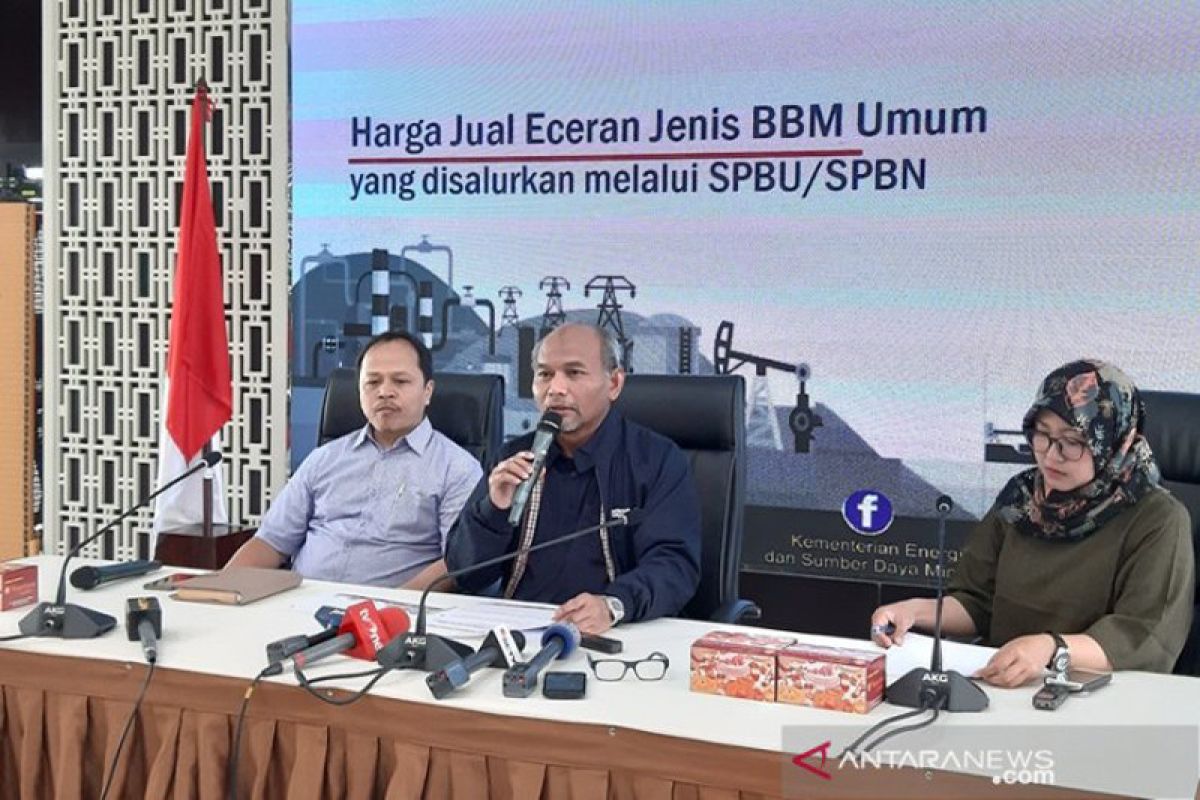 ESDM: formula harga jual BBM nonsubsidi untuk lindungi konsumen