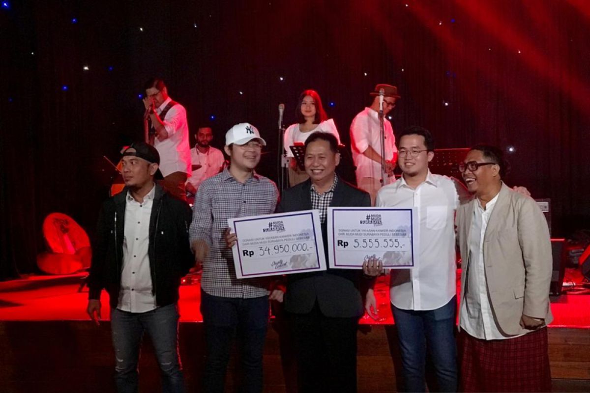 Gelar Konser Amal, Muda-Mudi Surabaya Peduli Bantu Penderita Kanker