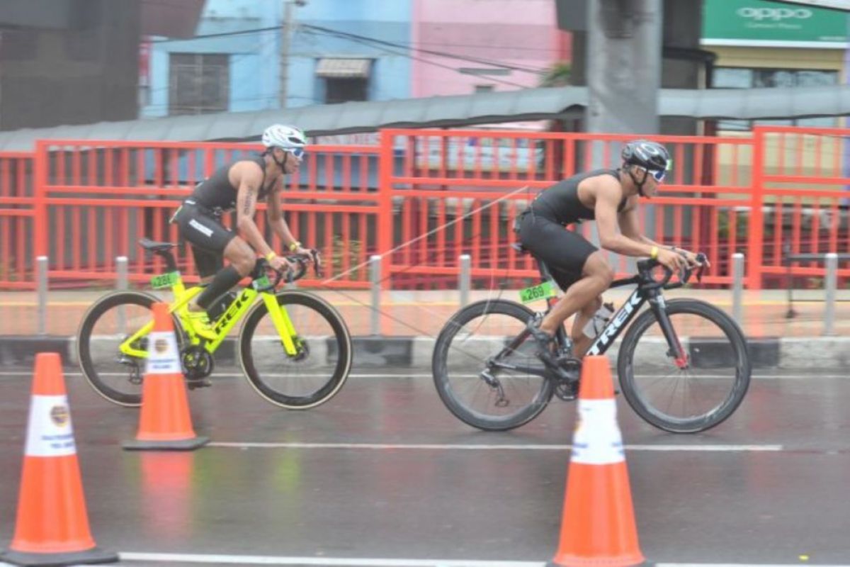 400 atlet ikuti Palembang Triathlon 2019