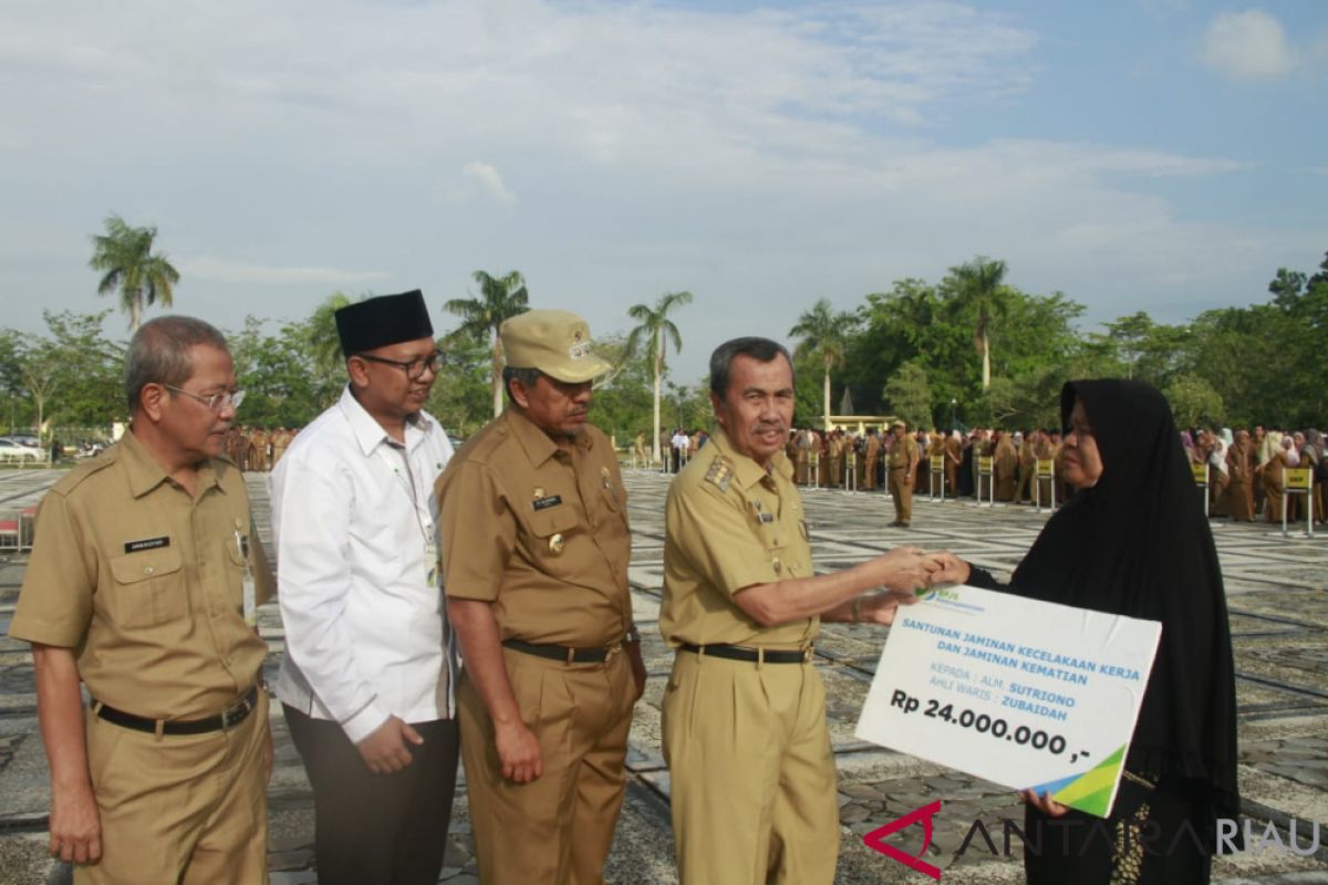 Jelang dilantik jadi Gubernur Riau, Syamsuar pamit pada ASN Siak