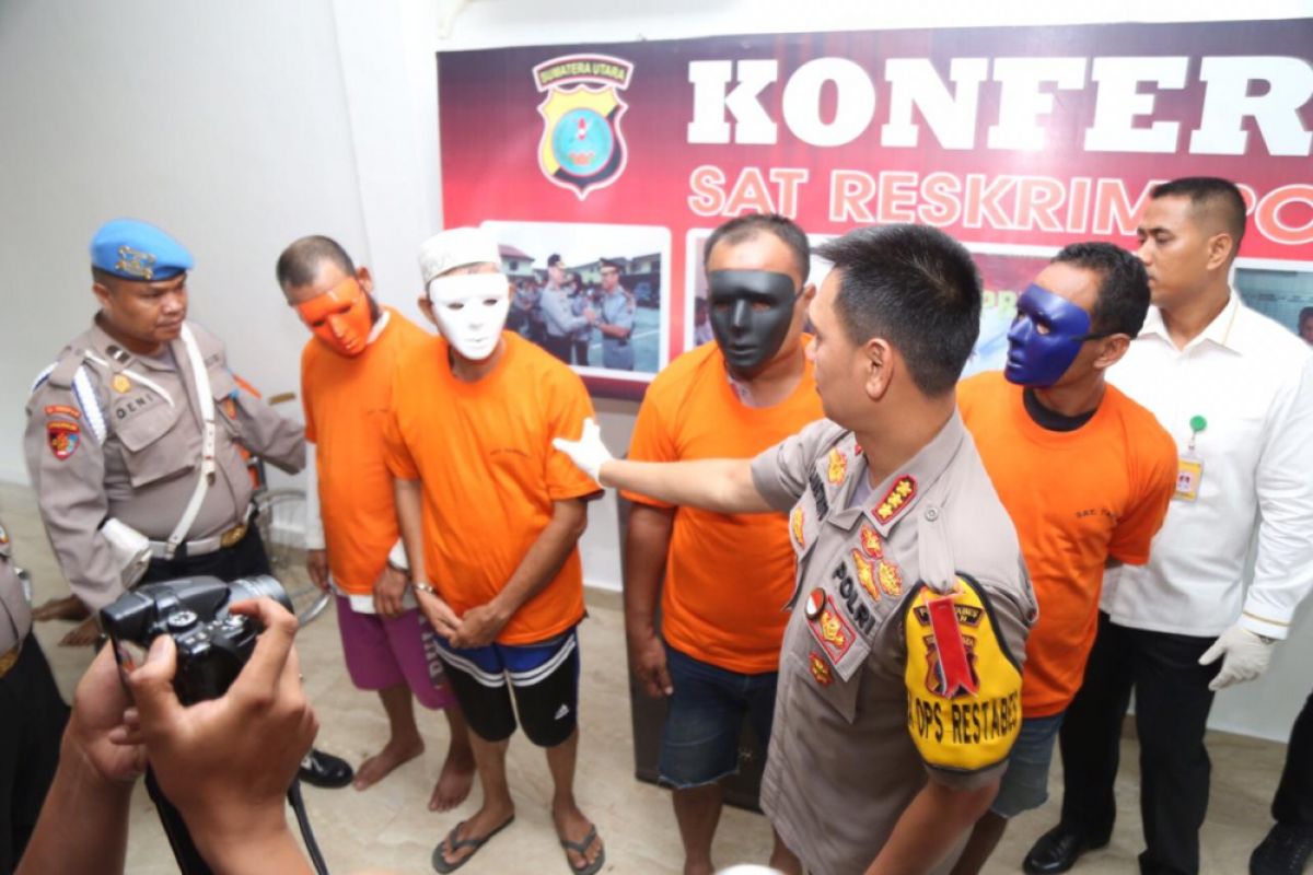 Polrestabes Medan bekuk pelaku pencurian dengan pemberatan