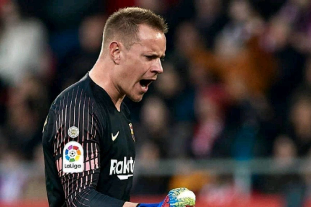 Ter Stegen tampil gemilang selamatkan Barcelona dari kekalahan