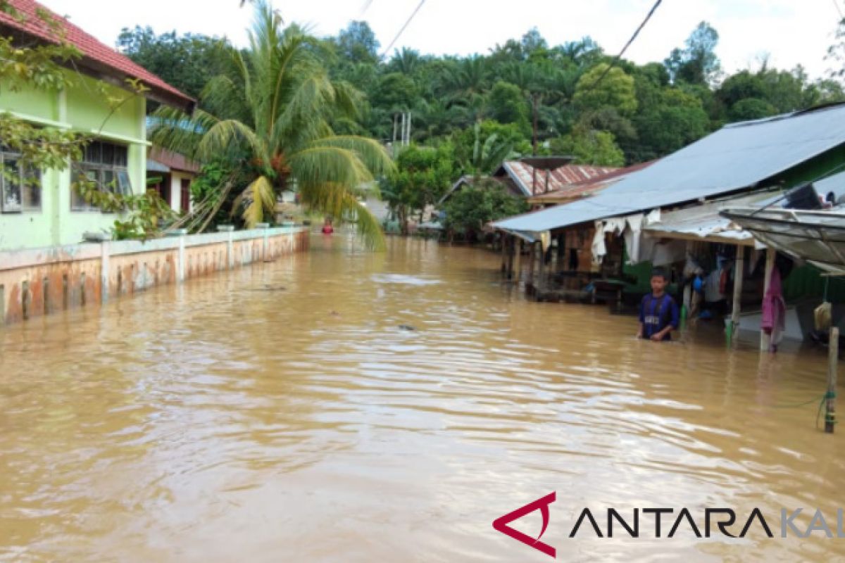 130 Rumah di Paser Tergenang Banjir Setinggi 2 Meter