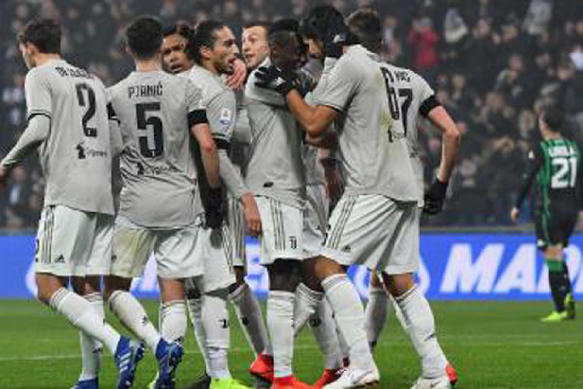 Juventus kokoh di puncak klasemen, libas Sassuolo 3-0