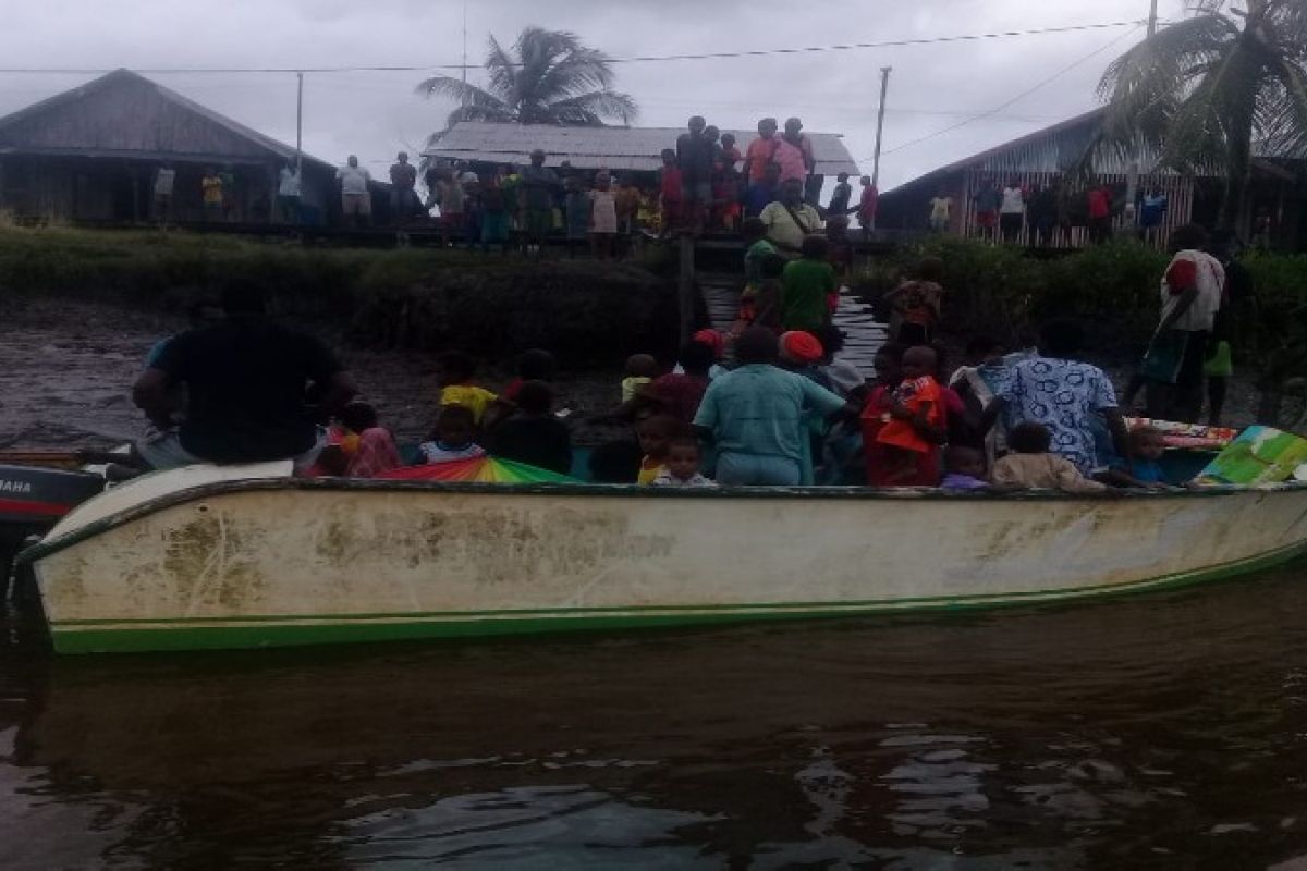 Tim SAR gabungan Asmat temukan penumpang perahu selamat