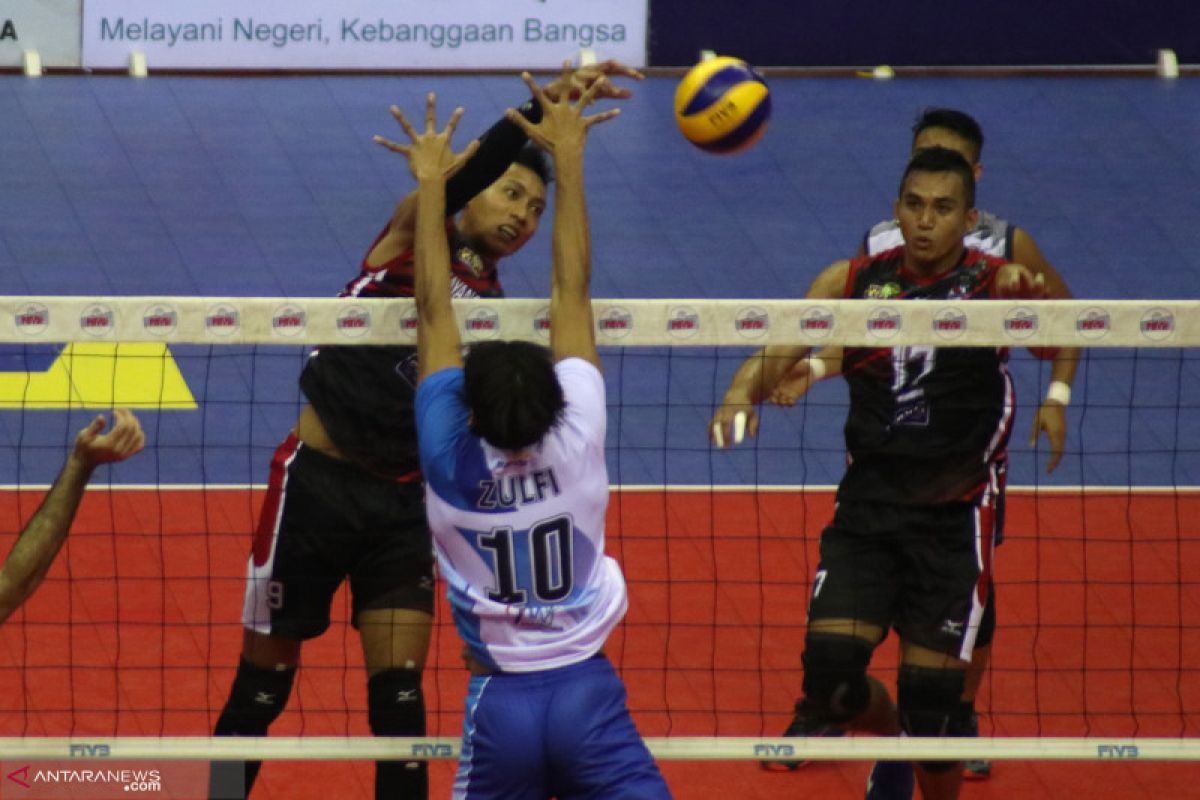 Samator singkirkan Jakarta Pertamina dalam perburuan tiket final Proliga