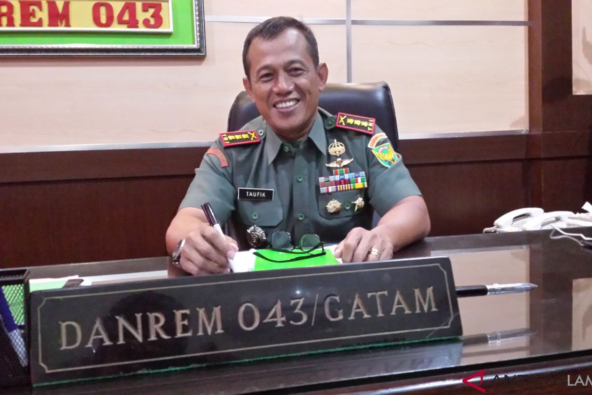 Danrem tegaskan terkait politik TNI netral harga mati