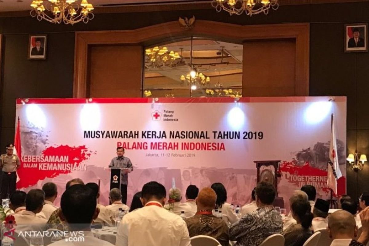 Wapres ingatkan PMI akan peningkatan kebutuhan darah