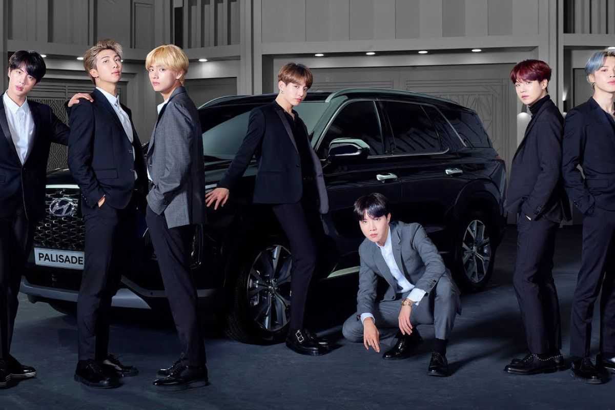 BTS kendarai Hyundai Palisade ke Grammy Awards 2019