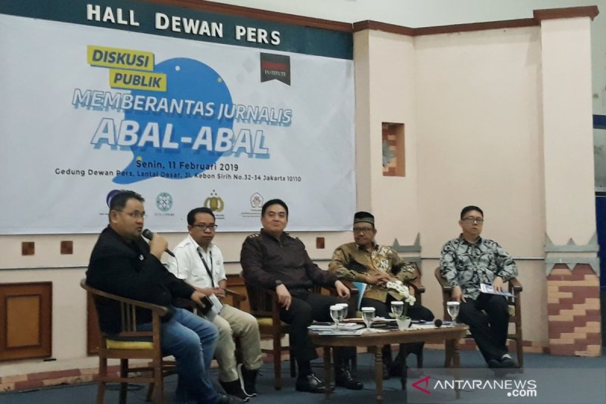 Dewan Pers minta masyarakat tidak merujuk media abal-abal