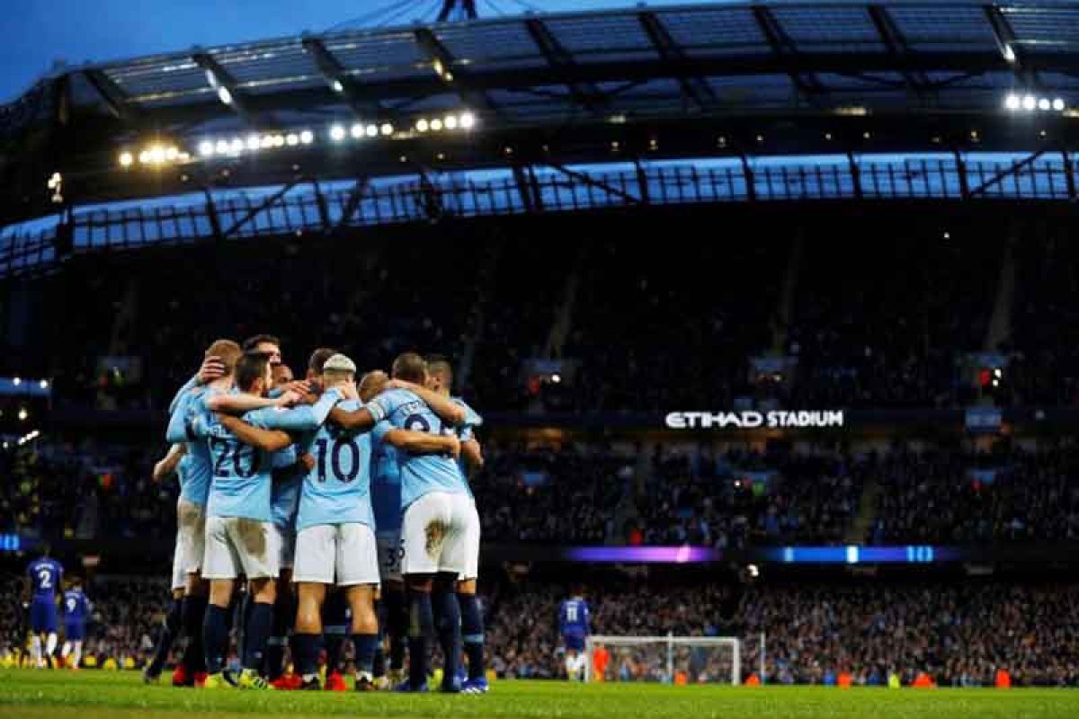 Manchester City permalukan Chelsea enam gol tanpa balas