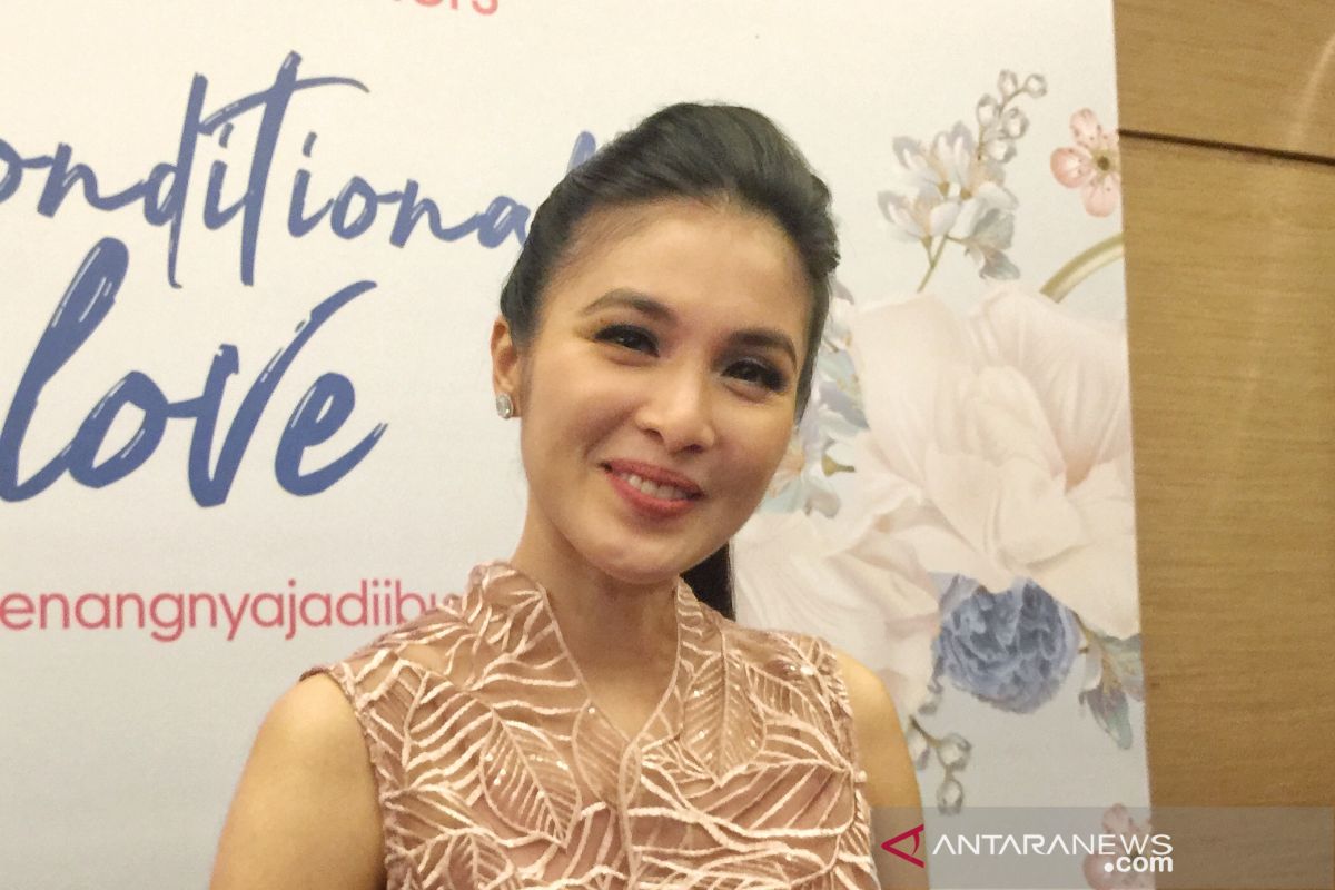 Kiat Sandra Dewi agar anak tak bosan di rumah saat "social distancing"