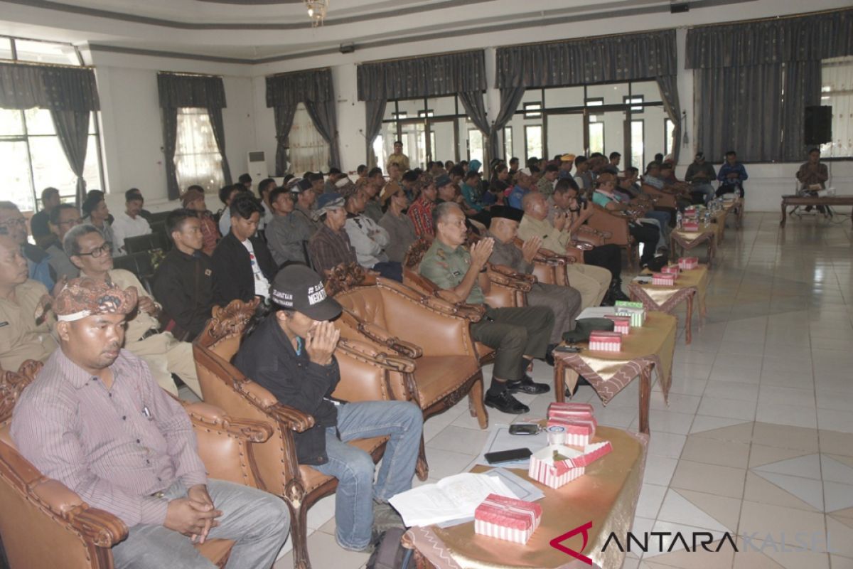 Warga Meratus gagas pembentukan Perda perlindungan masyarakat adat