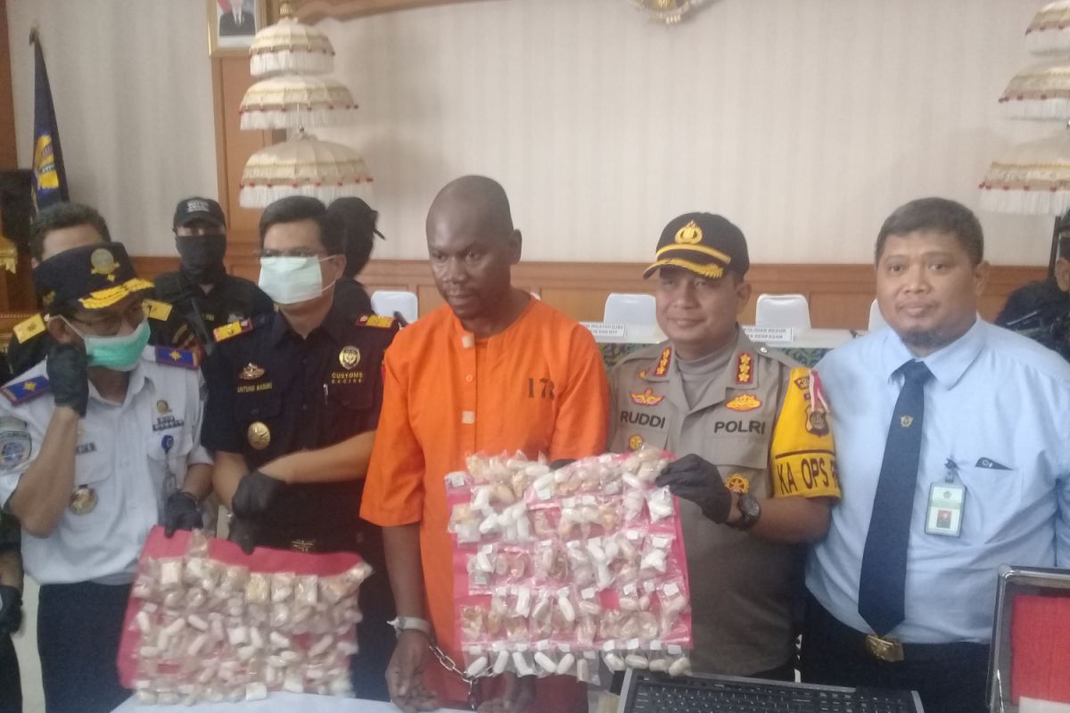 BC Bali tangkap warga Tanzania telan sabu-sabu dari Doha