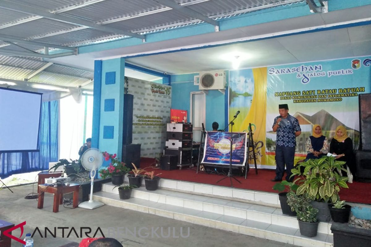 Diskominfo Mukomuko Gelar Sarasehan dan Dialog Publik