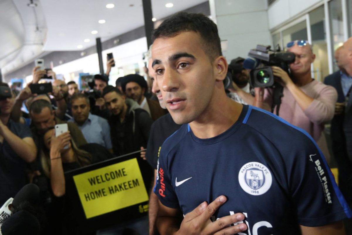 Hakeem al-Araibi akhirnya bebas setelah ditahan di Thailand