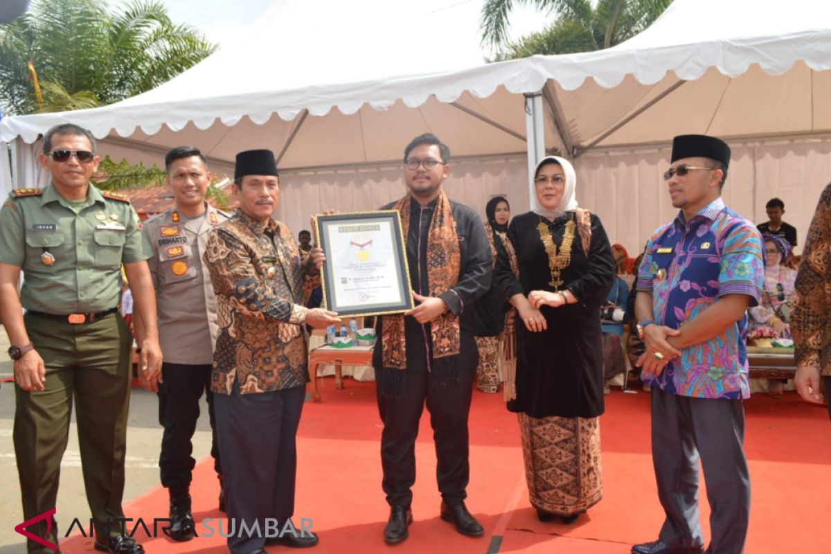 Hari jadi Sijunjung ke-70 pecahkan tiga rekor MURI