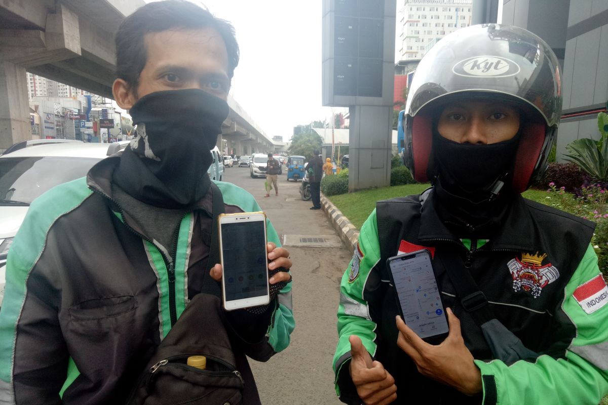 Pengemudi ojek daring dukung larangan GPS demi keselamatan, keberatan besaran denda