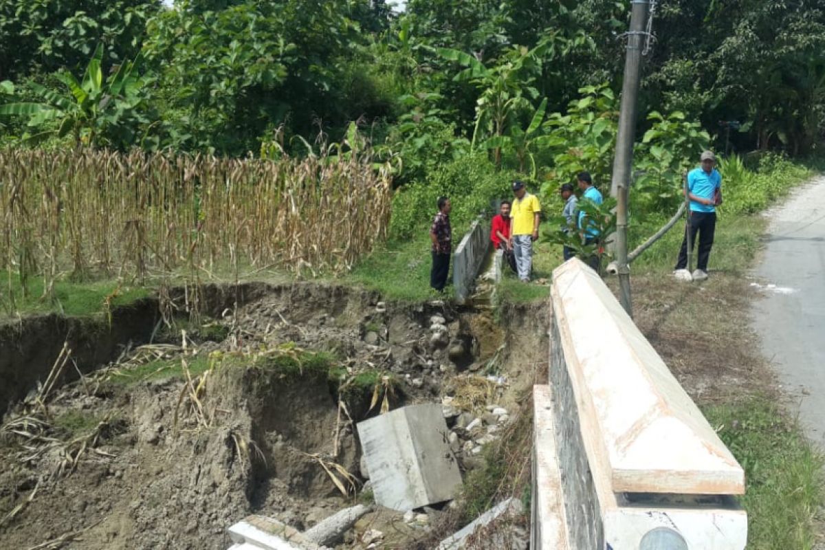 Sejumlah Lokasi di Bojonegoro Longsor Akibat Hujan