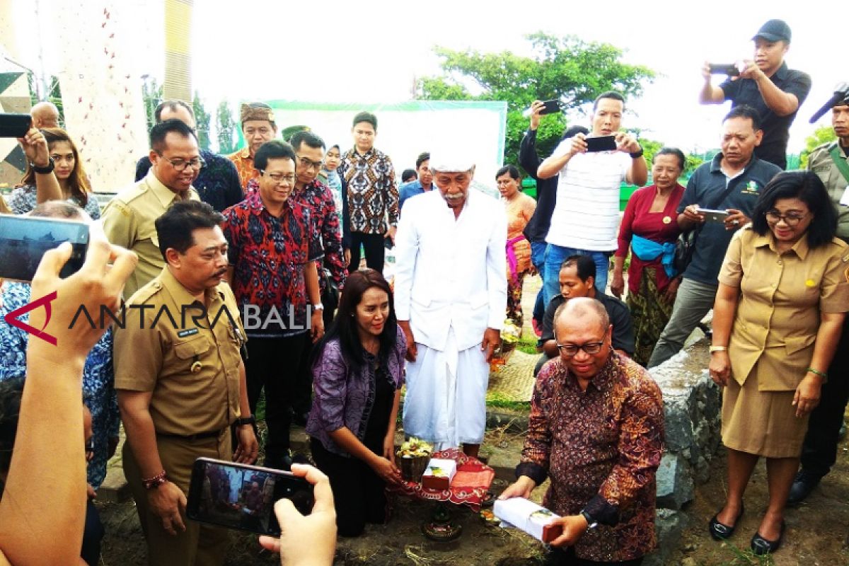 BPJS Ketenagakerjaan mulai bangun taman ruang terbuka di Gianyar