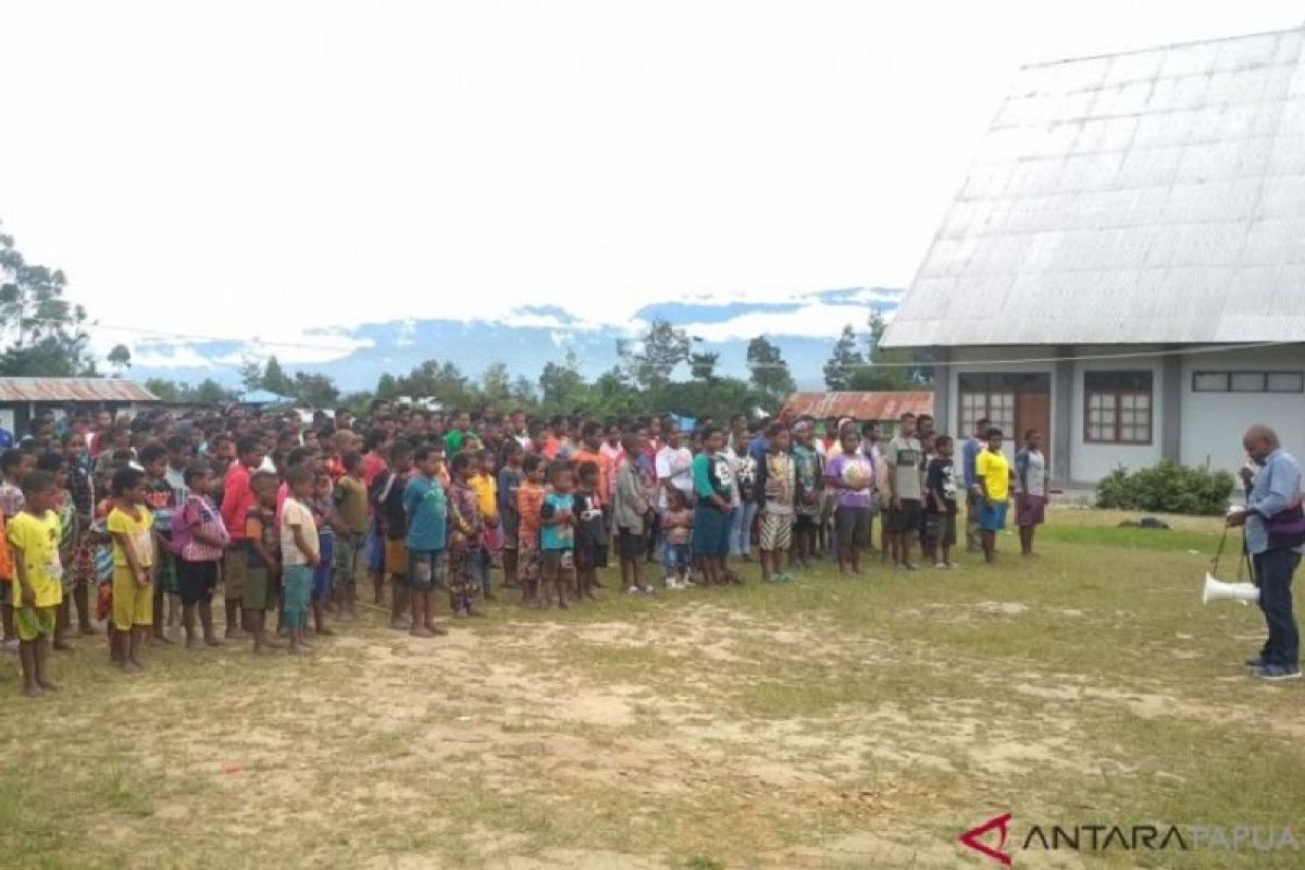 Pemerintah Jayawijaya Izinkan Pengungsi Nduga Bangun sekolah