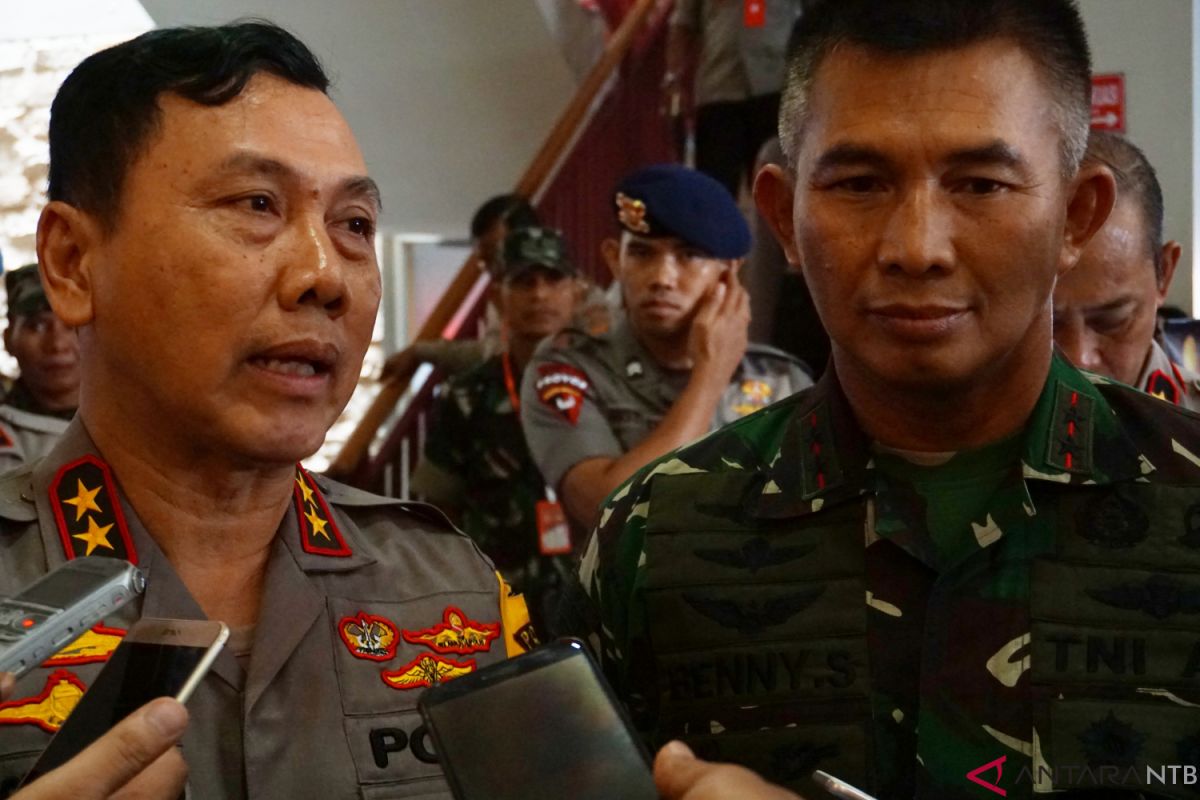 Polri-TNI di NTB gelar Rapim Pemilu 2019
