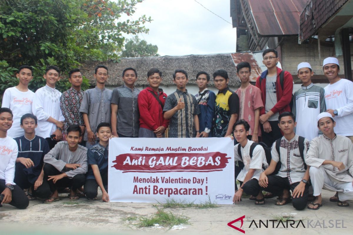 Pemerintah larang rayakan valentine day, Pelajar Barabai gelar kegiatan positif