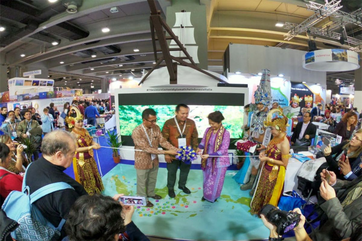 Gubernur Ridho Promosikan Wisata Lampung di BIT Milano Italia