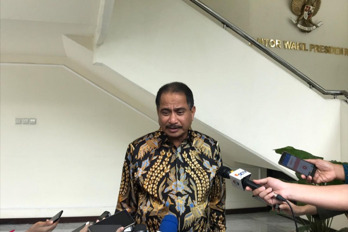 Wapres pimpin rakor pariwisata tentang pengembangan empat destinasi