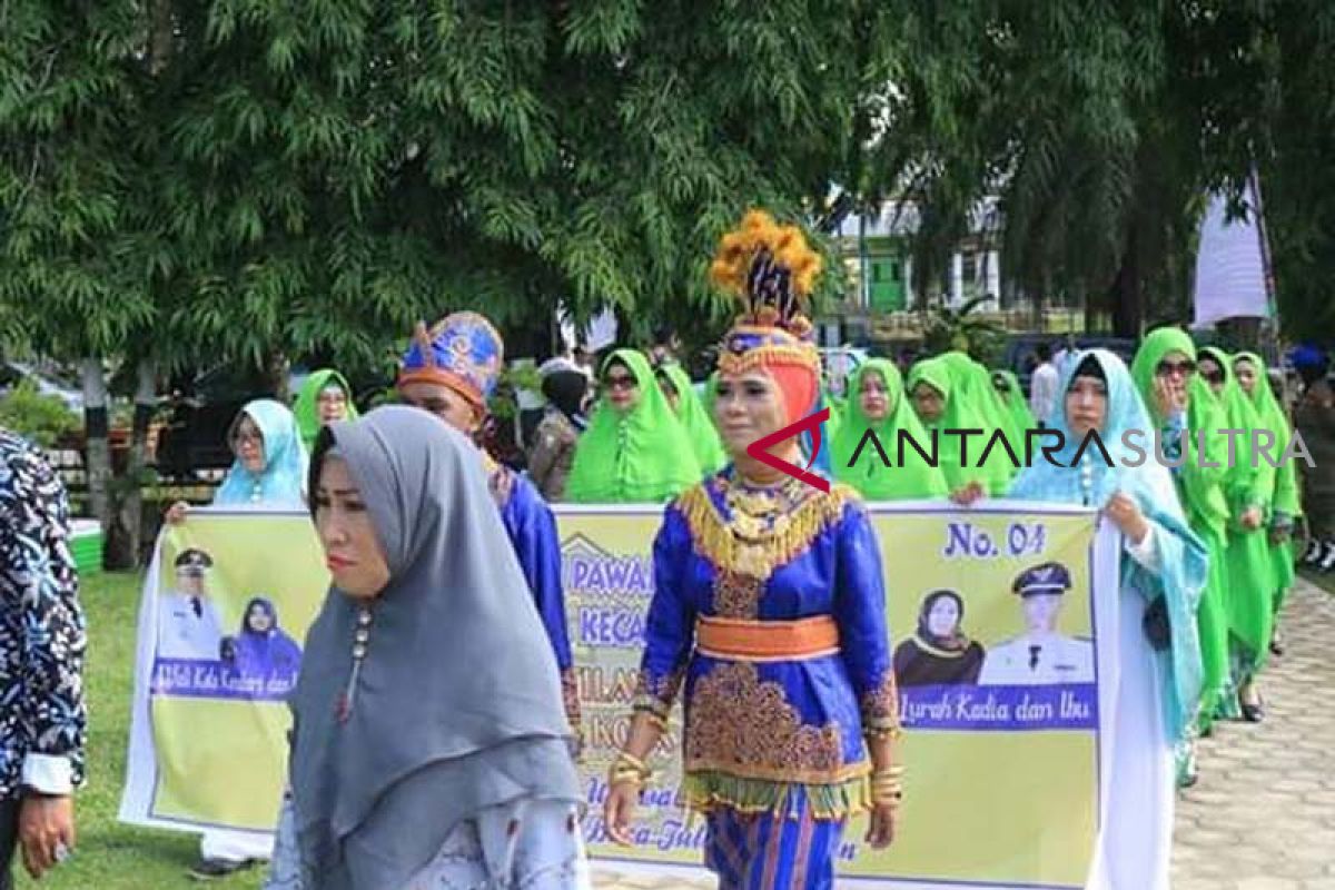 2.508 peserta meriahkan pawai Taaruf STQ XXV Kendari