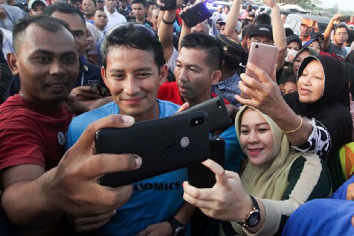 Sandiaga: presiden 2019 sudah tercatat di "Lauhul Mahfudz"