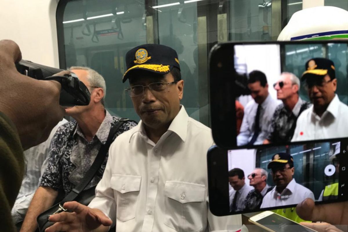 Menteri Perhubungan minta siapkan angkutan pengumpan dan TOD MRT