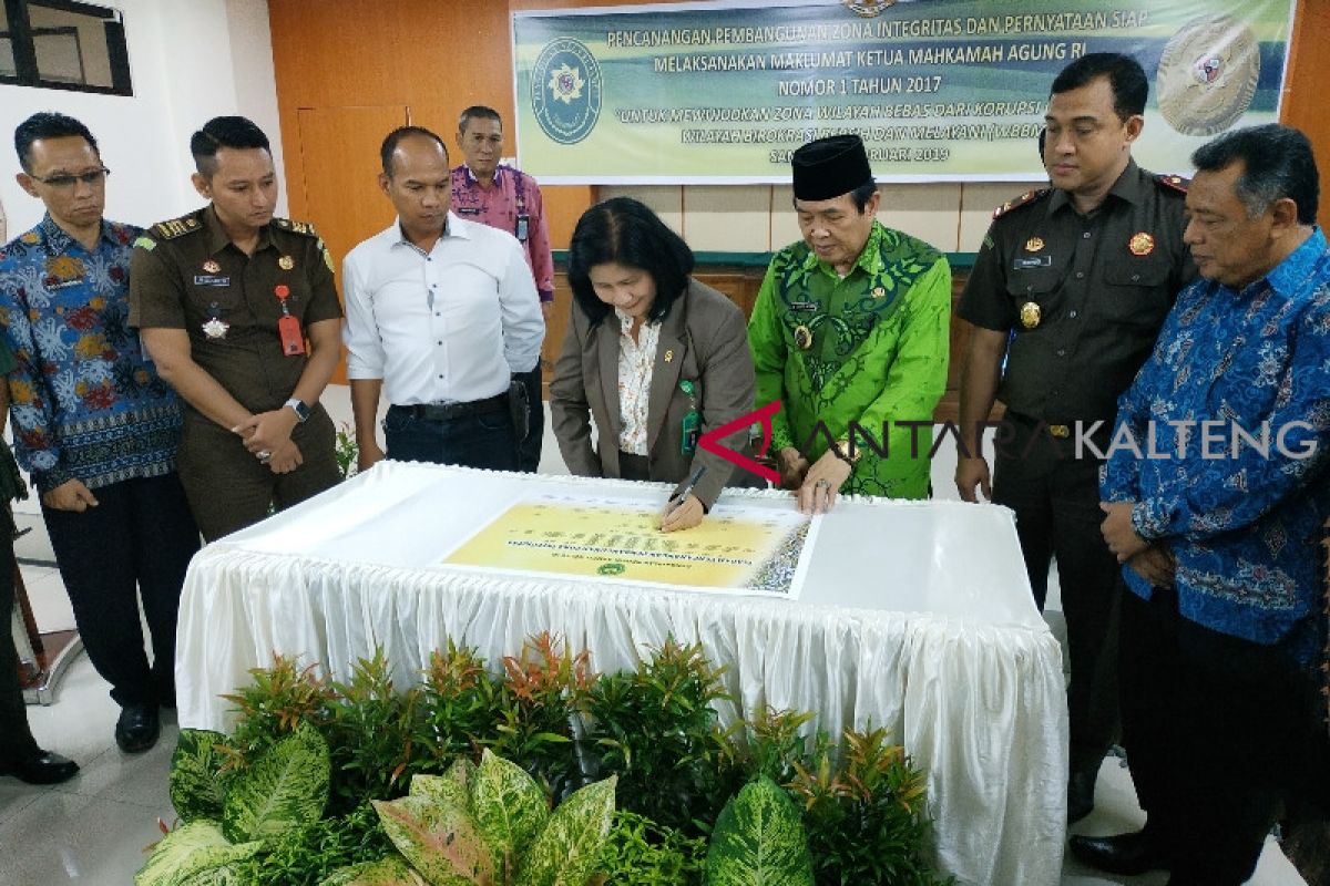 Pengadilan Negeri Sampit berkomitmen wujudkan wilayah bebas korupsi