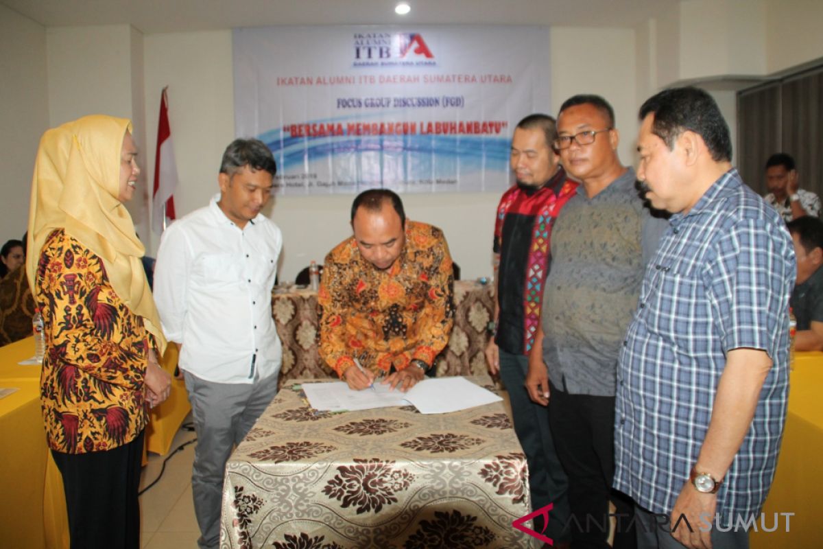 Alumni ITB Sumut dorong program pembangunan Labuhanbatu