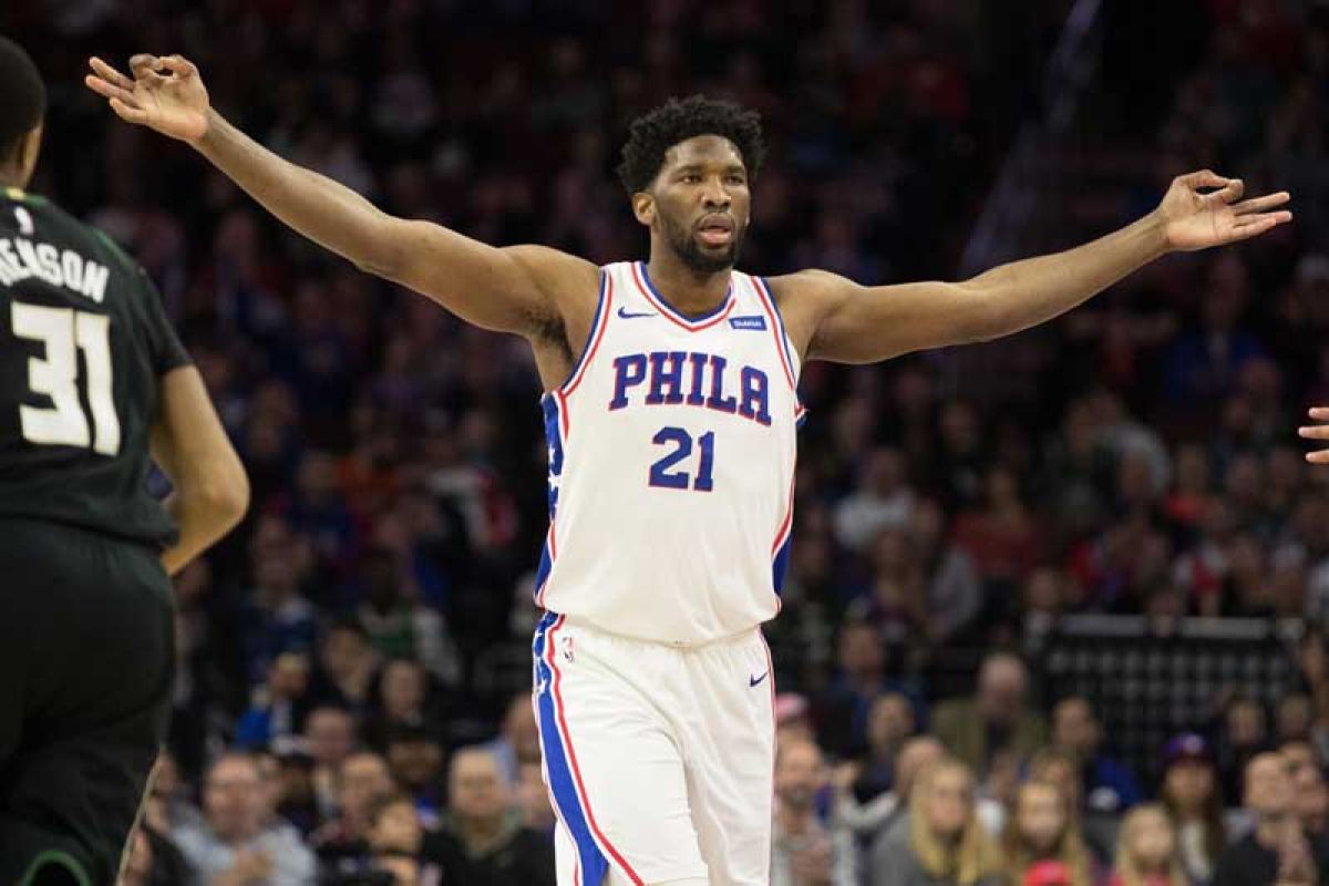 Kritik perwasitan, Embiid didenda 25.000 dolar