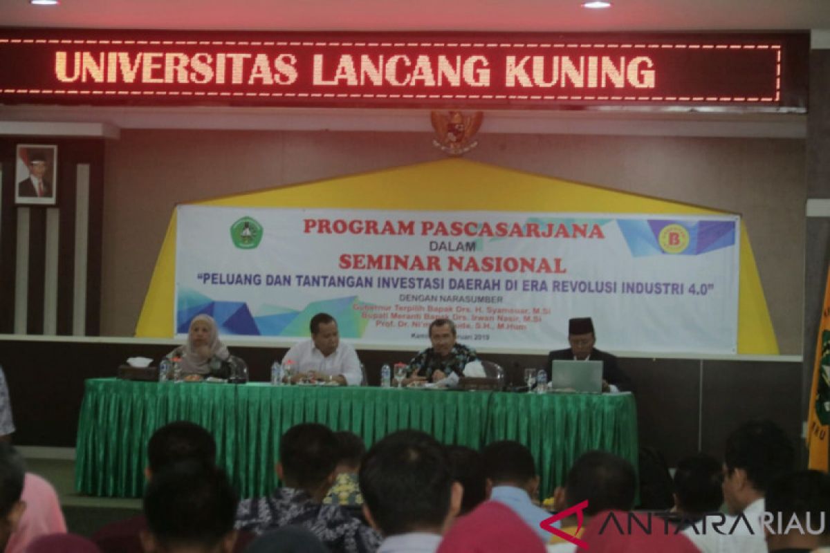 Songsong Revolusi Industri 4.0, Syamsuar ingin milenial Riau garap ekonomi syariah