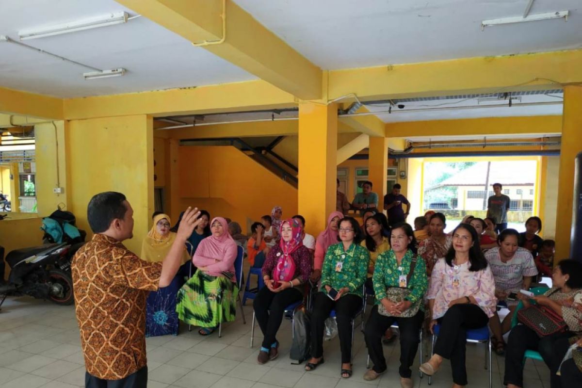 Sosialisasi DBD oleh Puskesmas Satria di Rusunawa