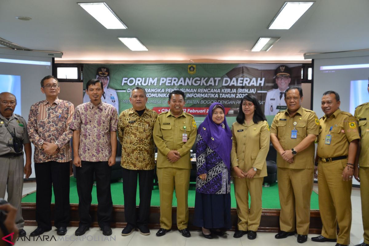 Perangkat Daerah Pemkab Bogor mulai susun rencana kerja
